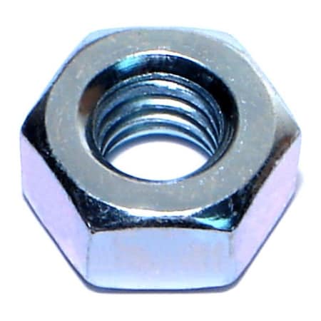 Midwest Fastener Heavy Hex Nut, 3/8"-16, Steel, Grade 2, Zinc Plated, 10 PK 32143